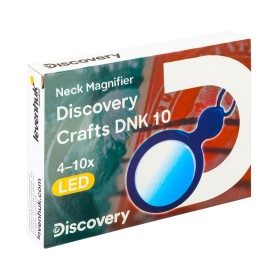 Lente d’ingrandimento da collo levenhuk discovery crafts dnk 10