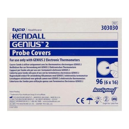 Capuchons de sonde jetables pour thermomètre tympanique infrarouge genius 2 / 3 - 96 pcs.