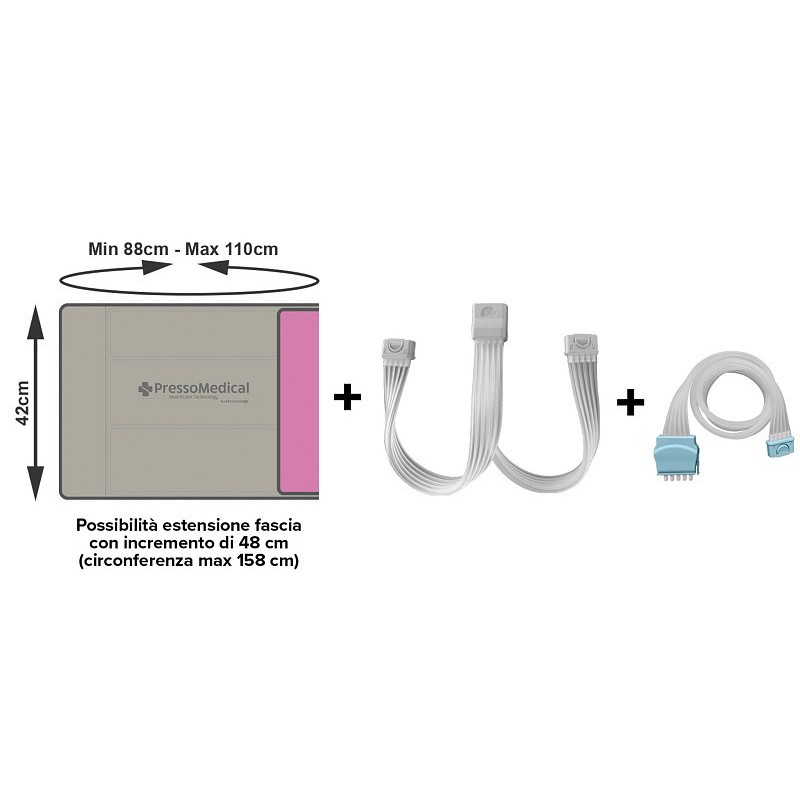 Joysense 2.0 und 3.0 pressoestetica Ästhetik-kit (bauch-/gesäßband + einzelstecker + splitter)