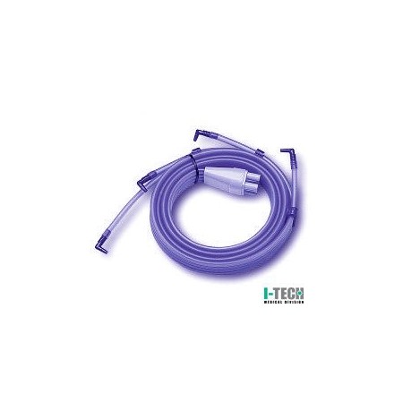 I-tech connettore a 4 tubi con 4 terminazioni per pressoterapia