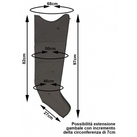 Sovrex návlek na nohy (bez konektoru) pro tlakovou masáž