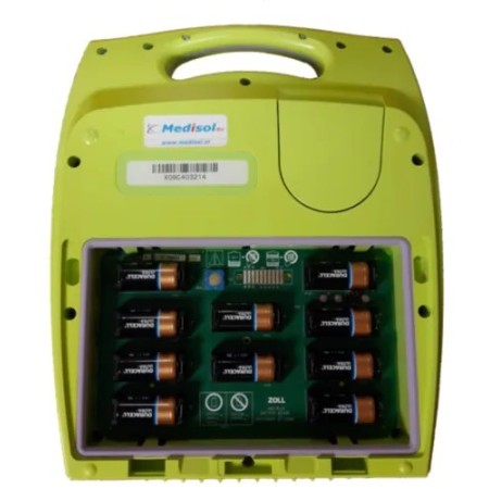 Zoll aed plus set di 10 batterie