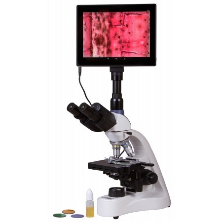 Levenhuk med d10t lcd digital trinocular microscope