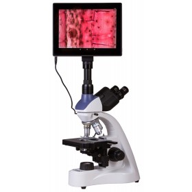 Digitale trinoculaire microscoop levenhuk med d10t lcd