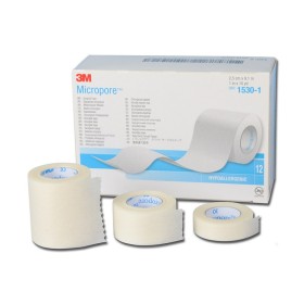 Micropore 3m 1530-0 - wys. 12,5 mm x 9,14 m - 24 rolki