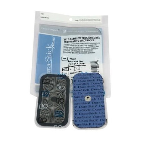 Knoflíkové elektrody compex dura-stick plus 5x10 cm - 2 ks.