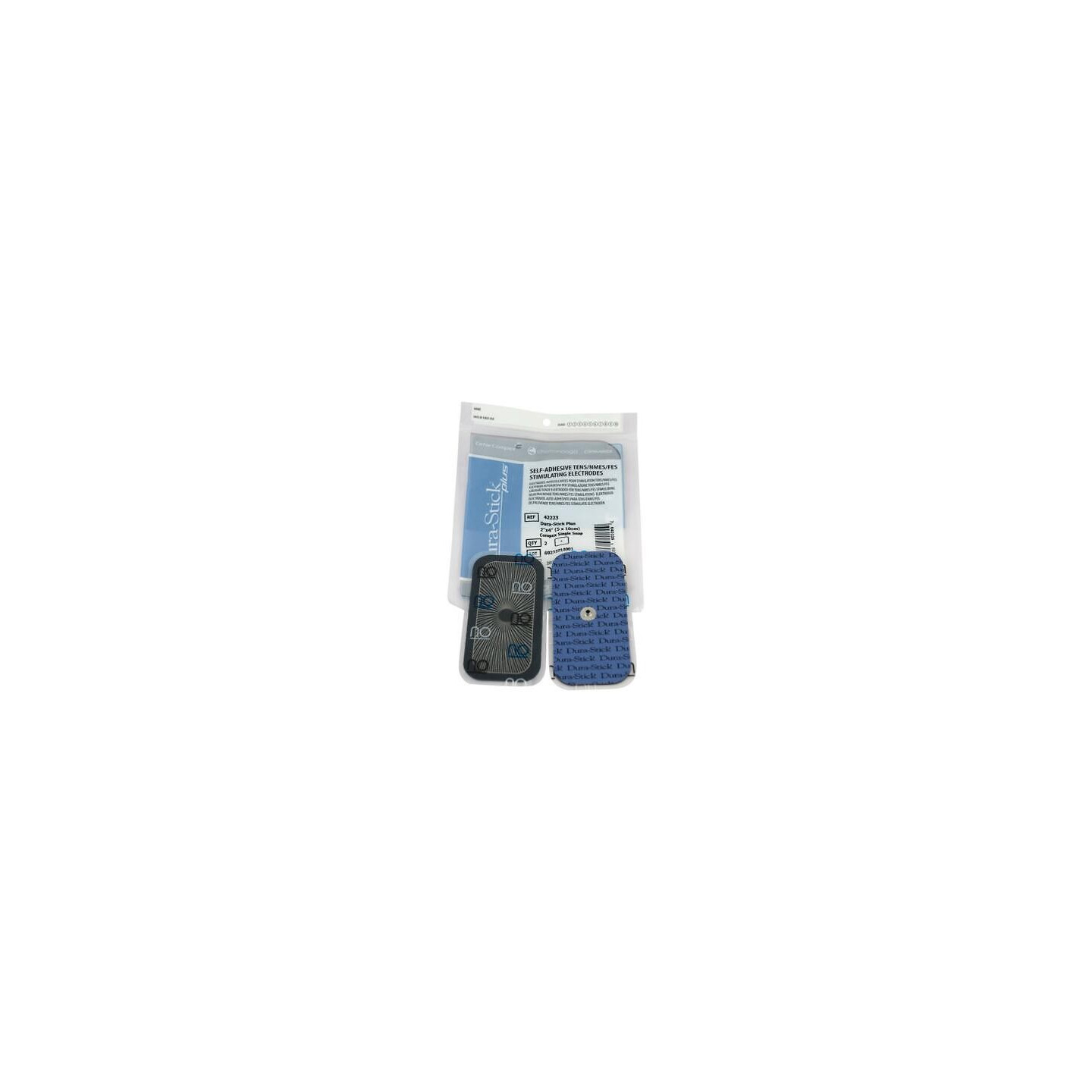 Elettrodi a bottone Compex Dura-Stick Plus 5x10 cm - 2 pz.