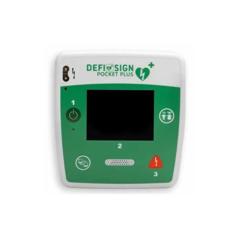 Poloautomatický defibrilátor defisign pocket plus aed poloautomatický