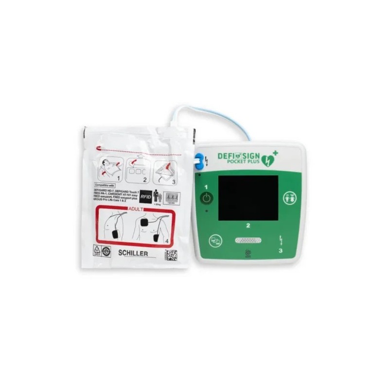 Defisign pocket plus félautomata defibrillátor aed félautomata