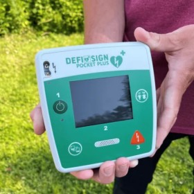 Defisign pocket plus félautomata defibrillátor aed félautomata