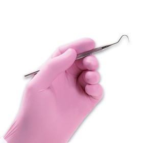 Guanti monouso in nitrile senza polvere emnp - palmpro expert 668 - 100 pz.