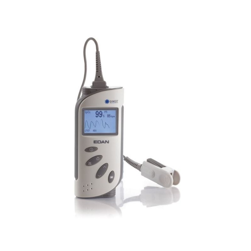 Handheld-pulsoximeter mit alarmen und grafischem display - anschließbar an pc - nellcor oximax sensor