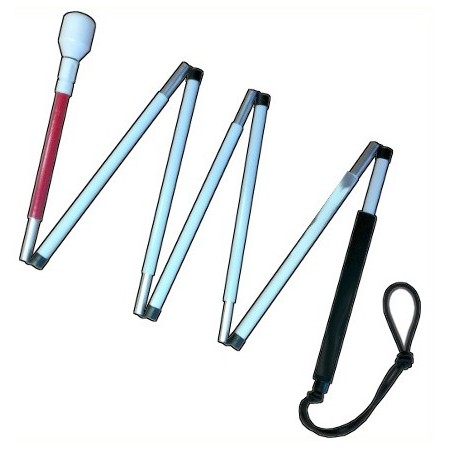 Canadian white graphite cane, slim