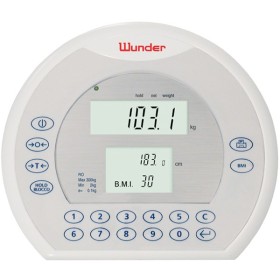 Professionele elektronische kolomweegschaal met bmi ra300