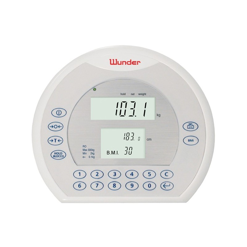 Báscula de baño electrónica profesional de columna con bmi ra300