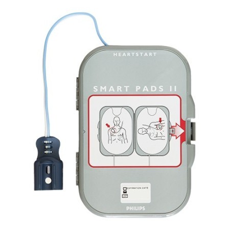Paire de plaques pour défibrillateur philips heartstart frx