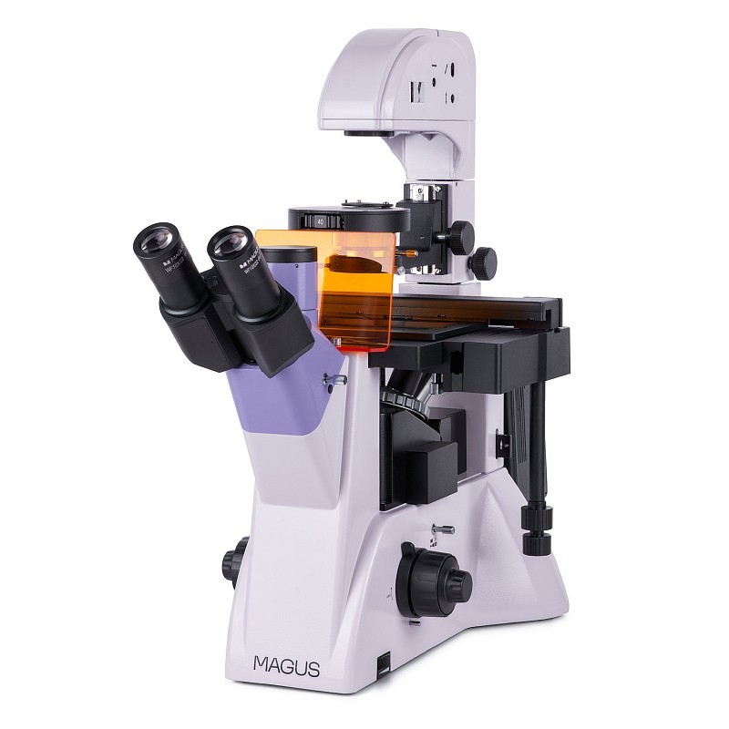 Magus lum v500 inverted fluorescence microscope