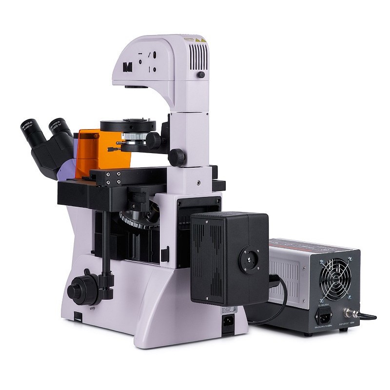 Magus lum v500 inverted fluorescence microscope