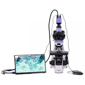 Microscopio biológico lcd magus bio d230t
