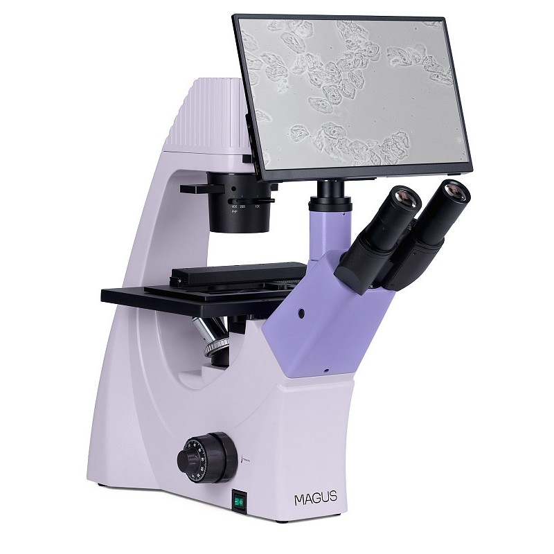 Magus bio vd300 lcd digitale omgekeerde biologische microscoop