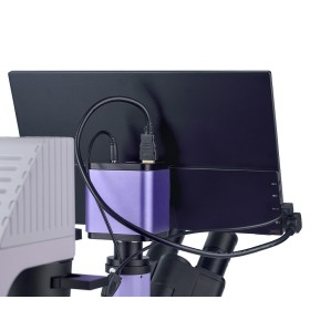 Magus bio vd300 lcd digital inverted biological microscope