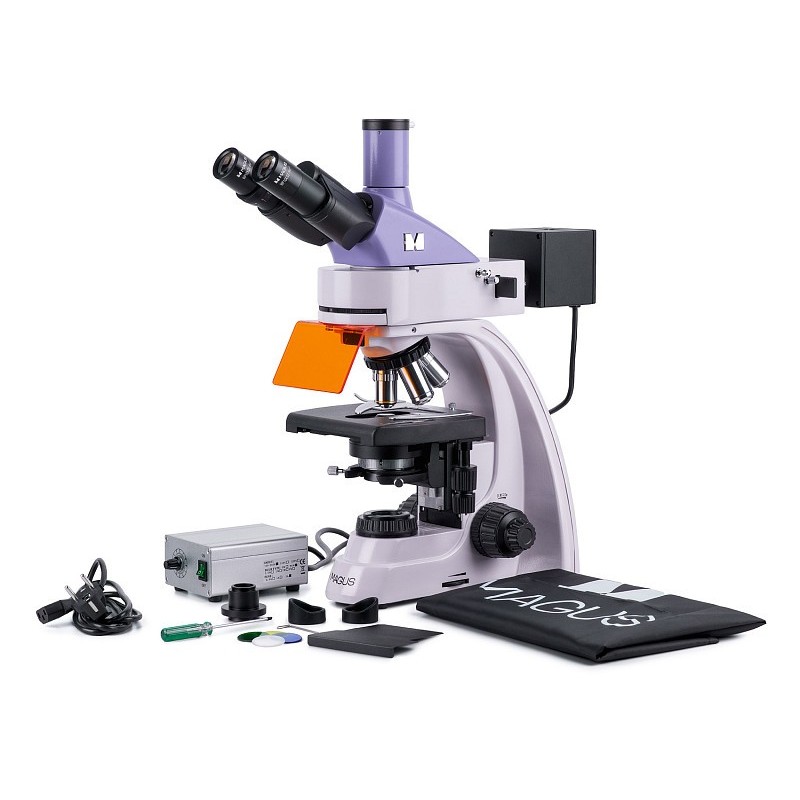 Magus lum d400l lcd digitale fluorescentie microscoop