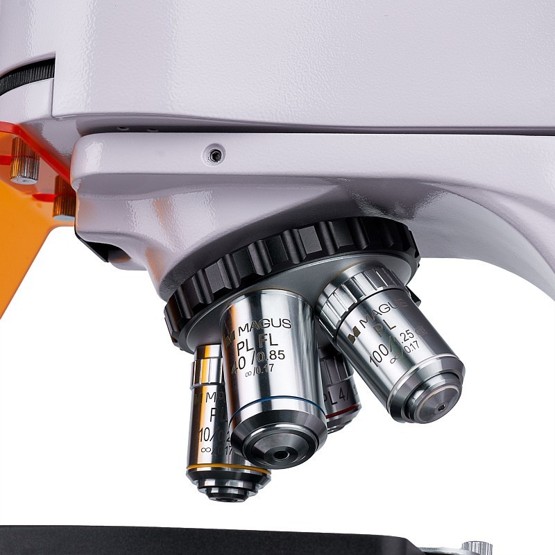 Magus lum d400l lcd digitální fluorescenční mikroskop