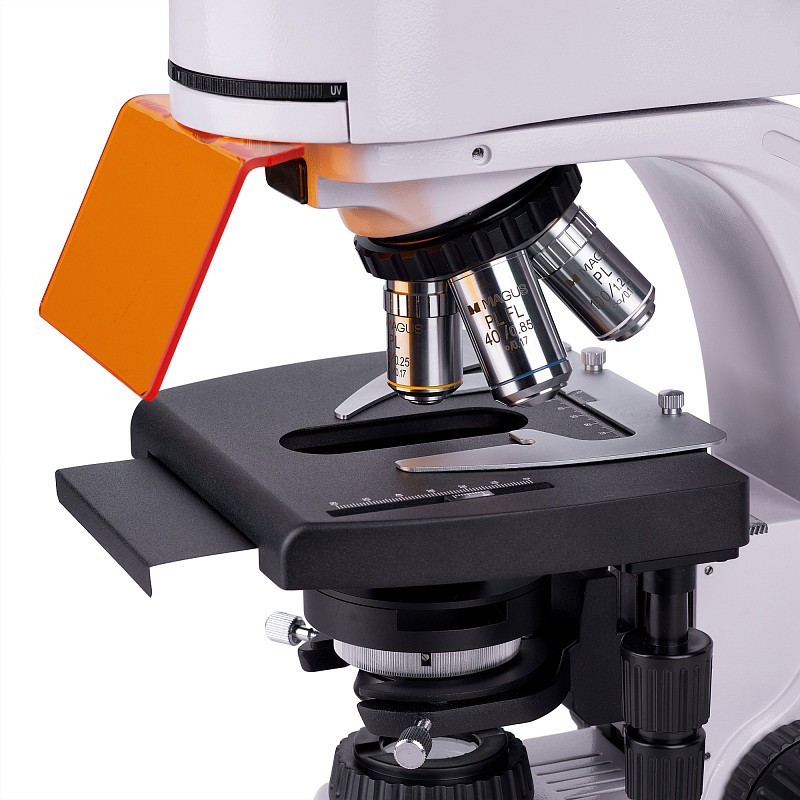Magus lum d400l lcd digitale fluorescentie microscoop
