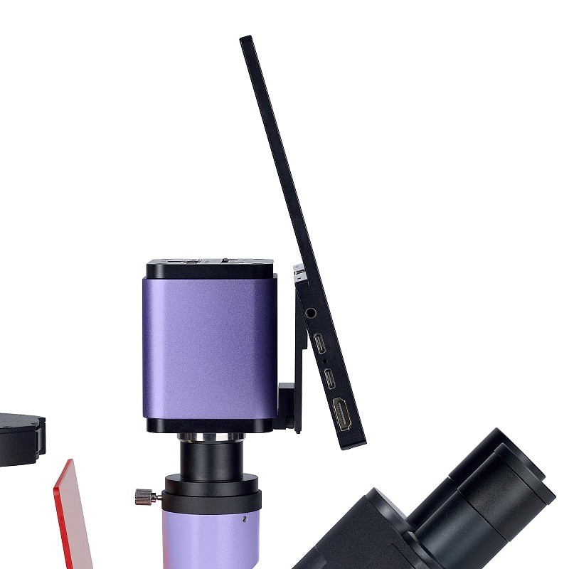 Magus lum vd500 lcd digitales inverses fluoreszenzmikroskop