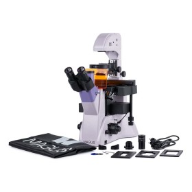Magus lum vd500l microscope numérique à fluorescence inversée lcd