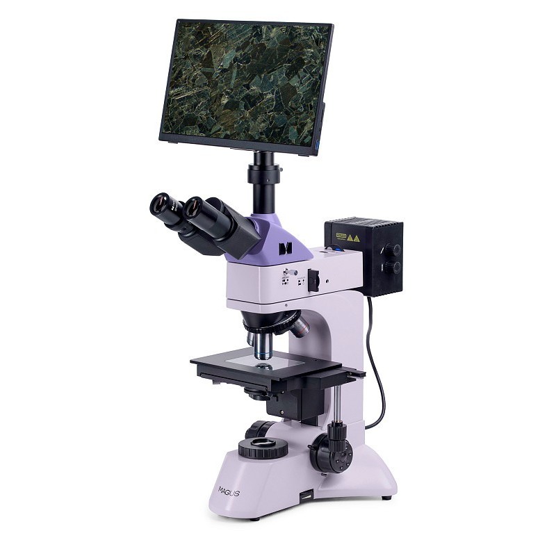 Magus metal d600 digitale metallografische microscoop bd lcd