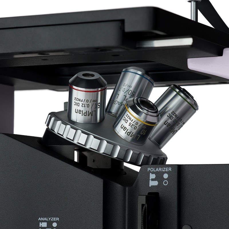 Magus metal v700 dic omgekeerde metallografische microscoop