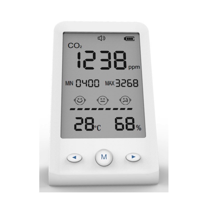 Monitor jakości powietrza levenhuk wezzer air mc10