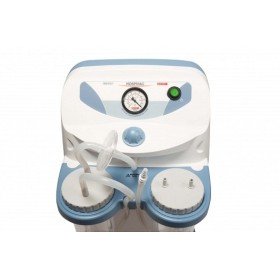 Novo aspirador cirúrgico hospivac 400 basic 5 com dois frascos de 5 litros.