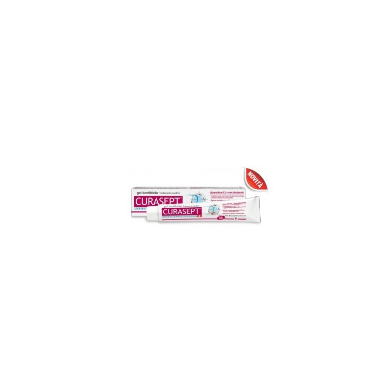Curasept gel dentifricio ads - 75 ml - trattamento lenitivo -0,20