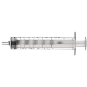 Siringa 3 pezzi senza ago - 5 ml cl centrale - conf. 100 pz.