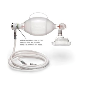 Bolsa resucitadora ambu spur ii - adulto con conector de válvula a demanda