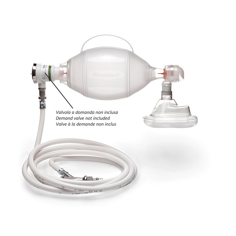 Ambu spur ii beademingstas - volwassene met vraagventielconnector