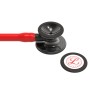 Littmann cardiology iv - 6182 - rosso - finitura nera