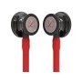 Littmann cardiology iv - 6182 - rosso - finitura nera