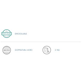 Papel higiénico gofrado tecnocell de 2 capas para uso doméstico - 10 rollos