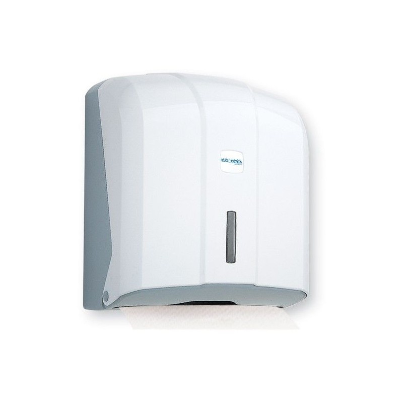 Dispensador para toallas plegadas en c y plegadas en v