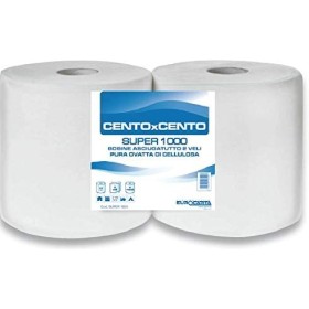 Super1000 2 2-ply rolls of pure cellulose