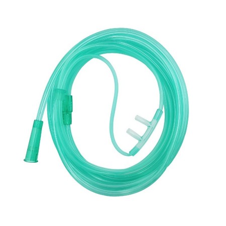2 m oxygen tube with fittings and retronuchal nasal cannula