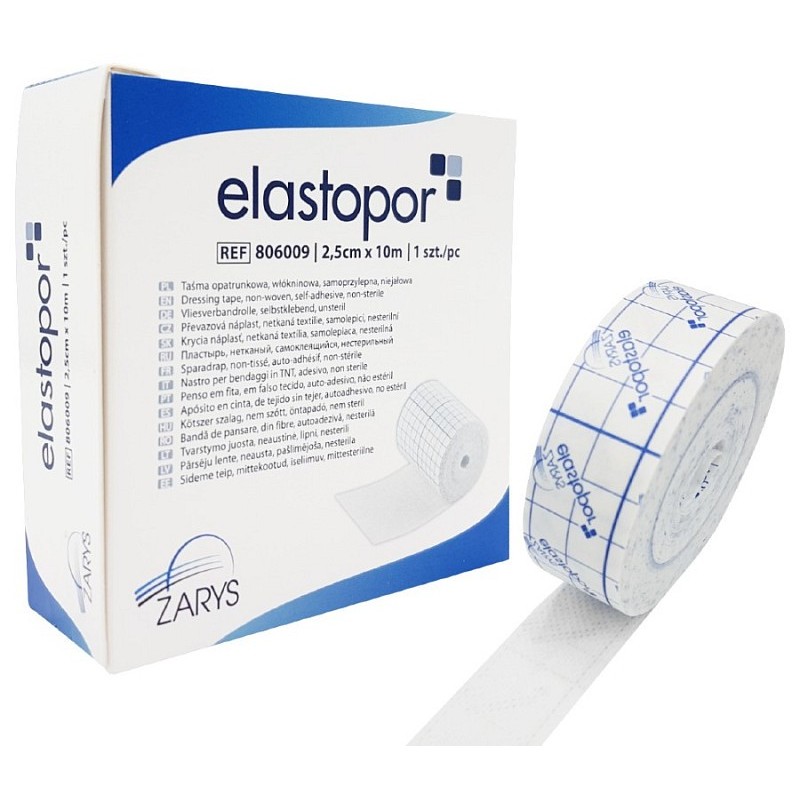 Elastopor chirurgická lepiaca páska 2,5 cm x 10 m