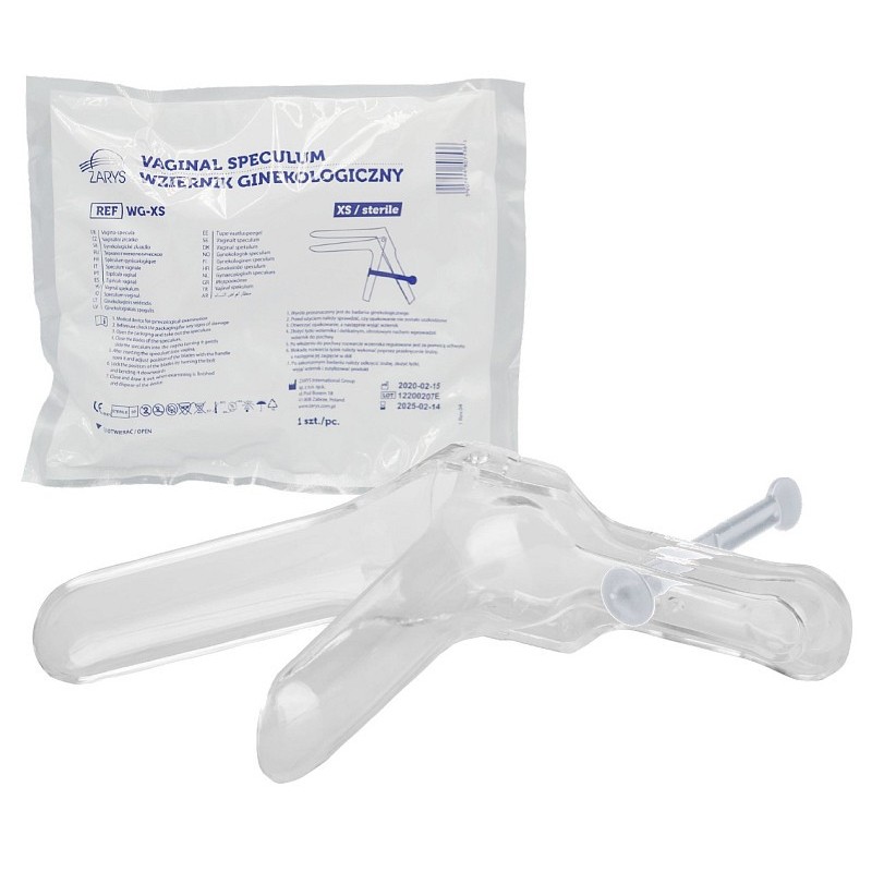 Sterile disposable vaginal speculum