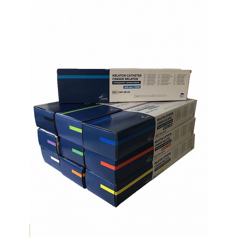 Cateter nelaton ch10 negru, lungime 40 cm - 50 buc.