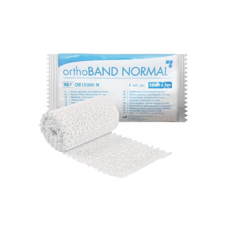 Orthoband normal bandeau à fines rayures 10 cm x 3 m - 5-6 min - 1 pièce
