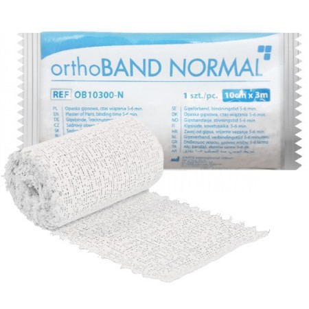 Fascia gessata OrthoBAND NORMAL 10 cm x 3 m - 5-6 min - 1 pezzo