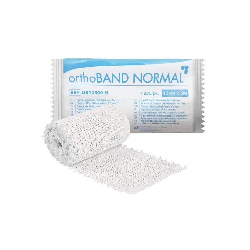 Orthoband normal pinstripe 12 cm x 3 m - 5-6 min - 1 stykke